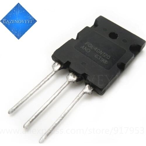 2pcs/lot FGL40N120ANDTU FGL40N120AND 40N120 TO-3PL 40A 1200V In Stock