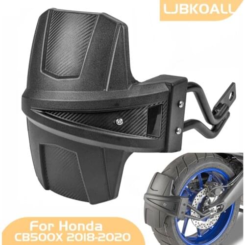 2019 2020 CB500 X Motorcycle Rear Tire Wheel Side Mount Fender Mudguard Hugger Flap Splash Mud Guard for 2018-2021 Honda CB500X