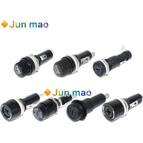6 * 30MM fuse holder R3-9 13 14C 44 22 53 fuse 6x30 fuse 10A high temperature resistance