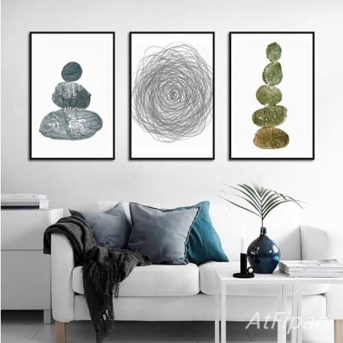 Abstract Gorgeous Landscape Painting Golden Tree Art Home Wall Decor Painting Canvas Prints Poster Modern Space Art Picture