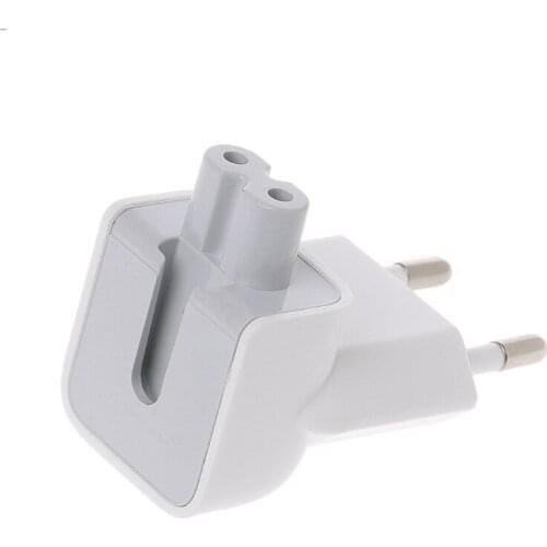US to EU Plug Charger Converter Adapter Power Supplies for macBook/iPad/iPhone E56B