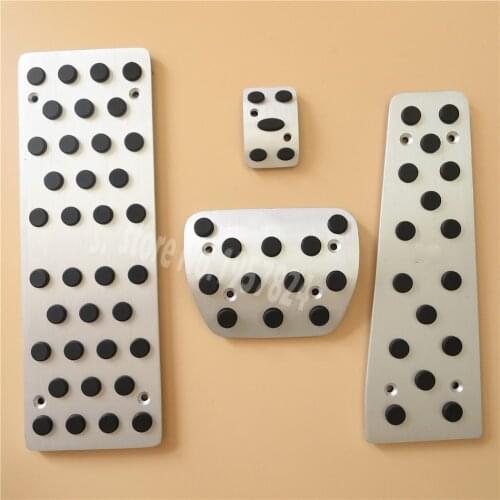 DEE Accessory For Infiniti FX Fuel Brake Foot Rest Automatic pedals Plate Non slip Accelerator brake AT pedal Pads,Car Styling