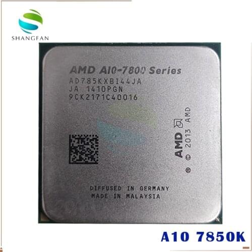 AMD A10 7800 Series A10-7850K A10 7850 A10 7850K 3.7 GHz Quad-Core CPU Processor AD785KXBI44JA Socket FM2