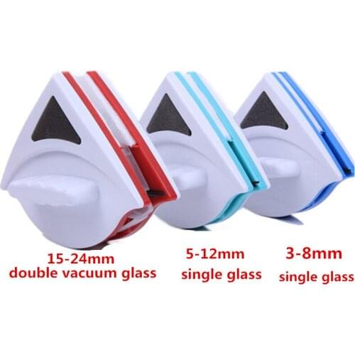 Home Window Glass Cleaner Tool Double Side Magnetic Window Glass Cleaning Brush Wiper Useful Surface Brush Cleaning Tools