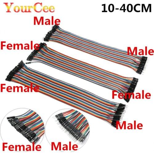 10/20/30/40CM 40P Dupont Cable Wire Male to Male / Male to Female / Female to Female Dupont Line Kit Jumper Wire For Arduino