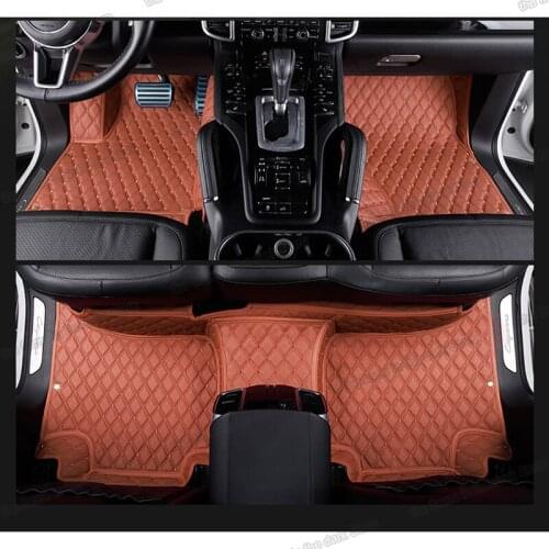 Leather Car Floor Mat for Porsche Cayenne 2010 2011 2012 2013 2014 2015 2016 2017 accessories interior 958 carpet rug styling