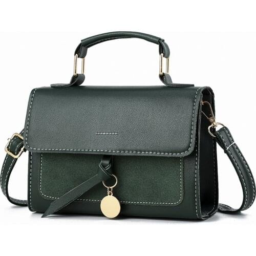 Fashion Crossbody Bags for Women Messenger Bags Female Shoulder Bag Soild PU Leather Ladies Hand Bags Bolsas Feminina sac