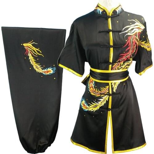 Customize Kids&Adult embroidery dragon kungfu nanquan changquan suits martial arts uniforms wushu clothing