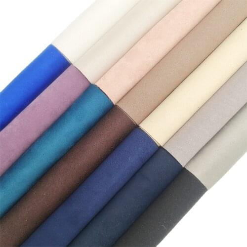 Onefly Wholesales Dropshipping Leather Supplier Microfiber Suede Faux Leather For Bags Bows DIY 21X29CM FZ204