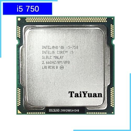 Intel Core i5-750 i5 750 2.6 GHz Quad-Core CPU Processor 8M 95W LGA 1156