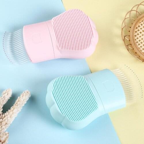 Cat Paw Pet Comb Comfortable Massage Brush Open Knot Cat Massage Comb Pet Grooming Shedding Brush For Dog Cat Sensitive Skin