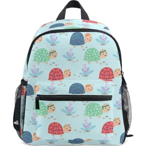 2020 New Cartoon Little Turtle Children Backpacks Brand Design Girl Boy gilr Backpack Toddler Kids School Bags Kindergarten bags