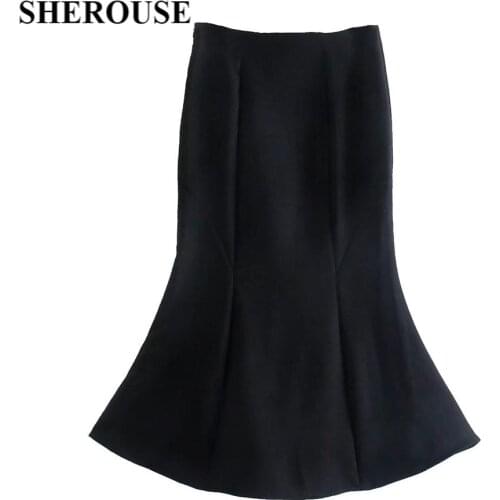 Sherouse High Waist Skirts For Women