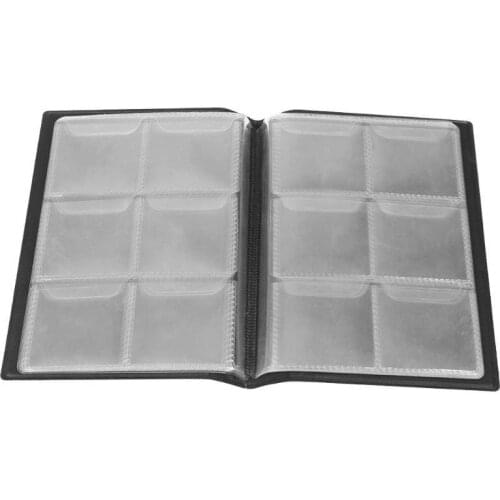 10 Pages 60 Pockets Album Silver Dollar Coins Collection Book Organizer