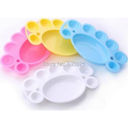 Free Shipping High Quality 2pcs/Set Nail Color Palette Nail Art Tools