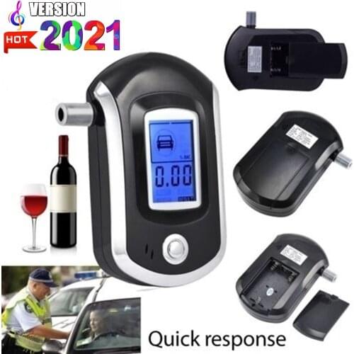 LCD Digital Breath Alcohol Tester Breathalyzer Analyzer Breathalyzer Tester Alcoholicity Meter Detector police alcotester Breat