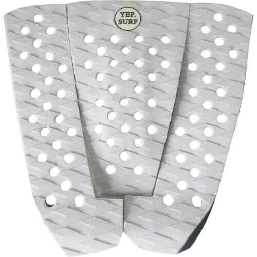 Surfboards Deck Pad1.Rise Center Arched Pad2.Diamond Plate Pattern Texture Bumps Keep Foot Firmly Griped3.Use for surfboard tail