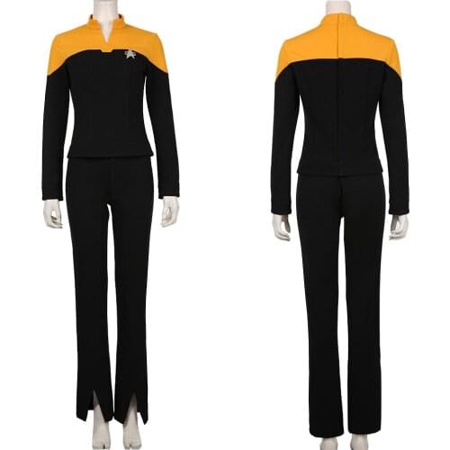 Star Cosplay Trek Picard Raffi Musiker Costume Adult Uniform Halloween Carnival Uniform Outfit