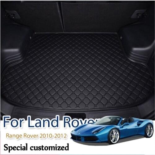 Custom Car trunk mat for Land Rover Range Rover 2010 2011 2012 cargo liner carpet interior accessories cover