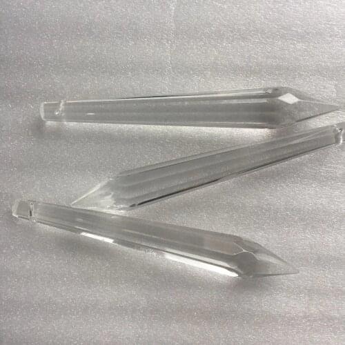 10pcs/Lot 100mm Crystal Multifaceted Chandelier Pendants/ Crystal U-Drop Pendants ,Crystal Chandelier Parts