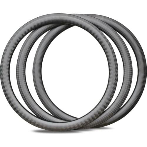 Light Weight 700c Road Bike Rim Clincher Tubular Tubeless For Road Bicycle Cycle Cross 30/35/38/45/47/50/55/60/88mm Carbon Rim