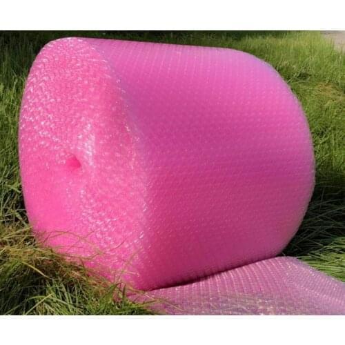 Wholesale 20cm Wide 15M Strong Air Cushion Film Bubble Roll Packaging Lovely Heart Shape