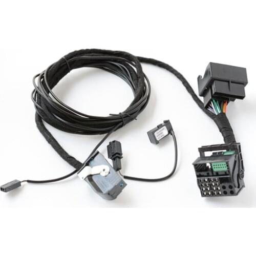 FOR Golf Passat Bluetooth RCD510 RNS510 Plug&Play Wiring Harness cables With Microphone