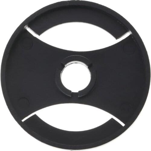 Vinyl Record Adapter 38mm 7" 45RPM Turntable Phonograph Audio Technicas black color