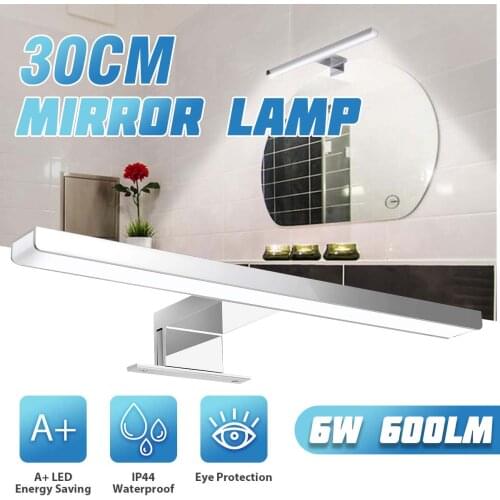 Indoor Led Wall Light Mirror Wall Lamp IP44 Waterproof Aluminum Lighting Bathroom Mirror Makeup Light 6W 4000K / 10W 6000K