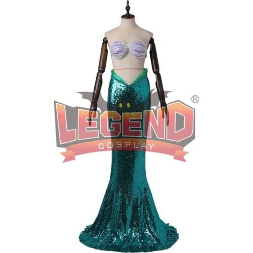 Mermaid Skirt Princess Costume Dress for adult Cosplay Costume Tailor-made