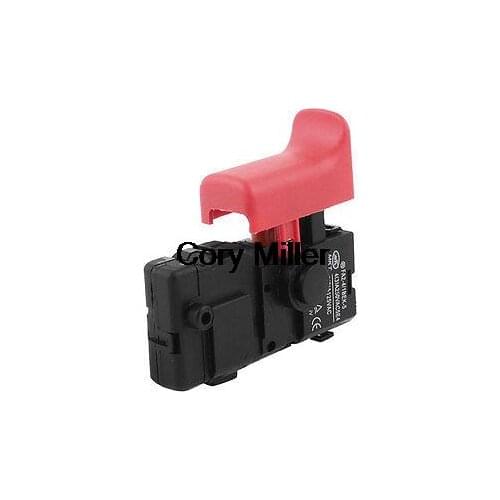 Electric Power Tool Part Impact Drill SPST Lock on Trigger Switch for Bosch 22 BS13RE BS10RE