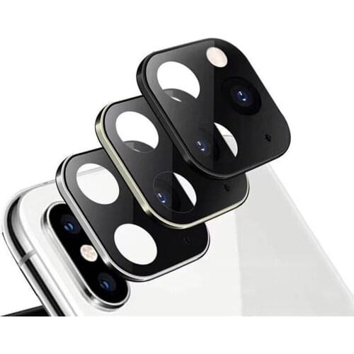 For IPhone X XS XS MAX Camera Lens Protective Ring Cover Seconds Change for IPhone11 Pro Camera Lens Cover Simulation Parts