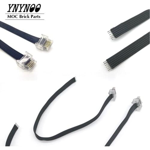 5Pcs POWER FUNCTIONS SERIES THE WEDO 2.0 CRYSTAL CONNECTOR CABLE BUILDING BLOCKS COMPATIBLE WITH MOC EV3 CLASSIC ROBOTICS TOYS