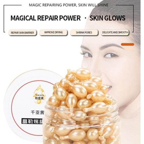 50Pcs Korean Hyaluronic Acid Capsules Acne Treatment Anti-Aging Anti-Wrinkle Whitening Moisturizing Faical Skin Care Serum