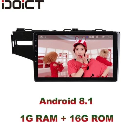 IDOICT Android 9.1 Car DVD Player GPS Navigation Multimedia For Honda Fit Jazz Radio 2014 2015 2016 2017 car stereo