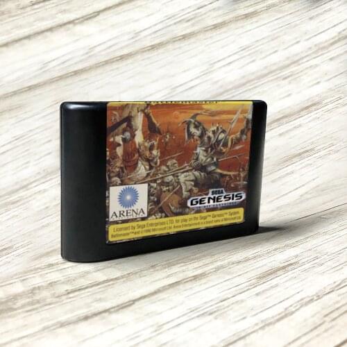 Battlemaster - USA Label Flashkit MD Electroless Gold PCB Card for Sega Genesis Megadrive Video Game Console