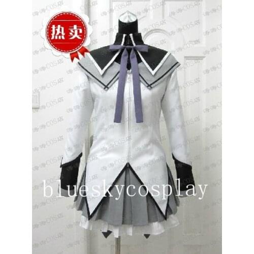 Puella Magi Madoka Magica Akemi Homura Cosplay Costume Custom Any Size
