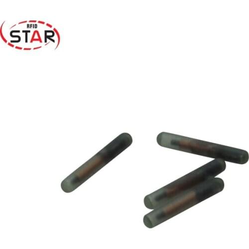 60pcs 1.25*7mm ISO FDX-B Animal Microchips dog cow chip 134.2khz microchip for pets free shipping