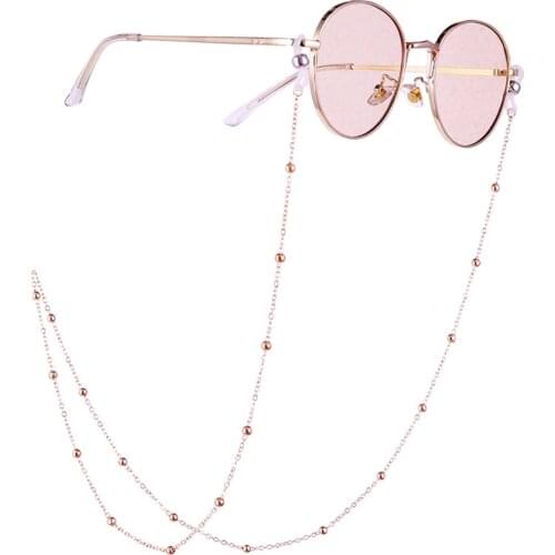 New Arrival Sunglasses Chain Wearing Neck Holding Beaded Lanyard Cord For Reading Glasses Eyeglasses Holder Rope Accessories