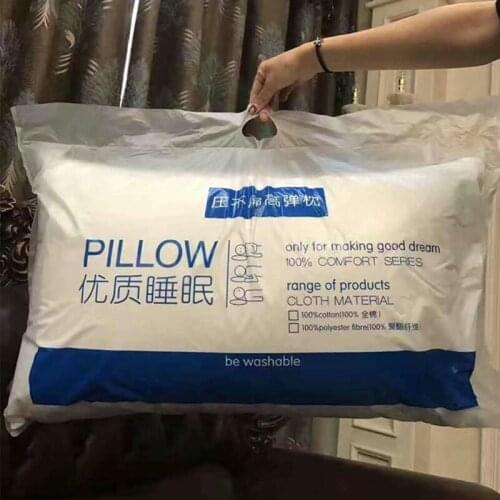 Wholesale Home Hotel Pillow Core High Elasticity Pillow Inner White High-grade Pillow Drop Shipping