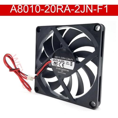 Original authentic for A8010-20RA-2JN-F15V 0.25A 8CM 8010 fan 80*80*10MM cooling fan
