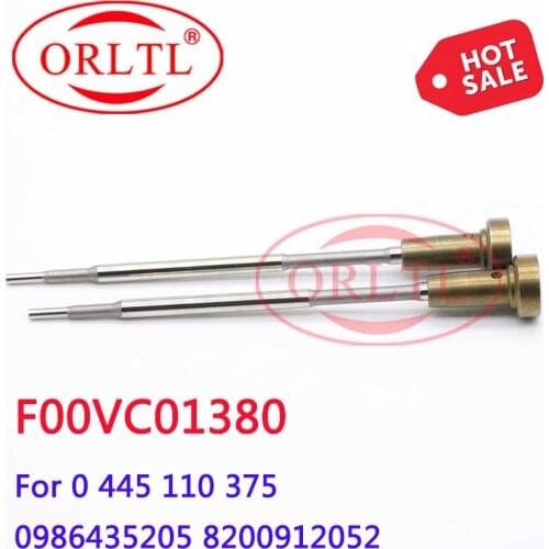 ORLTL F00VC01380 Injector Nozzle Control Valve FooVC01380 Diesel Sprayer Valve Set F 00V C01 380 For 0445110375 0445110634