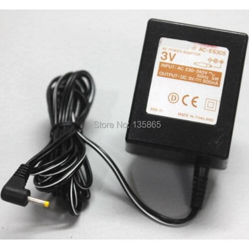 USED Genuine AC Power Adaptor AC-ES305 3V 500mA 230V~240V for Son WALKMAN