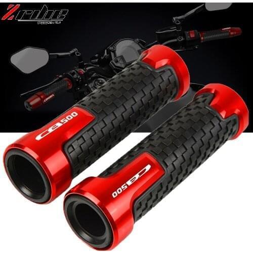 Motorcycle CNC Handle Bar Motorbike 22mm Dirt Bike Hand Grips Handlebar For HONDA CB500X CBR500R CB500F 2013 2014 2015 2016-2020