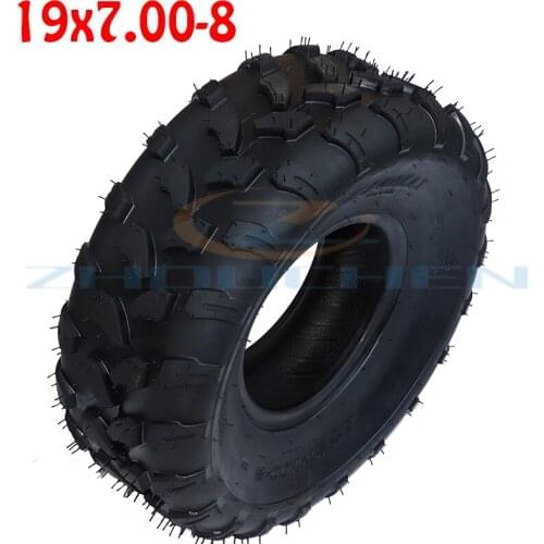 19x7.00-8 19x7-8 inch tire tubeless tire suitable for 150cc 250cc four-wheeler motorcycle front wheel tubeless tire
