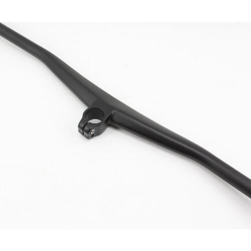 Brand New Mountain bike matt UD full carbon fibre bicycle handlebar and stem integrated MTB bar -2 degrees angles Free shipping