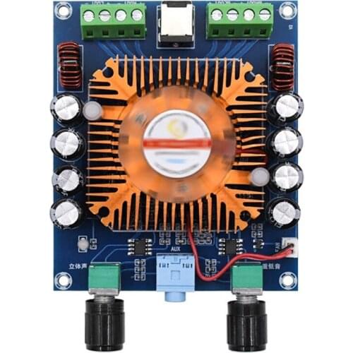 TDA7850H Digital Power Amplifier Board 4X50W 4 Channel Class AB Automotive Audio Power Amplifier Board with Shell