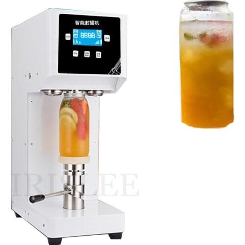 2020 Hot Sale Can Seamer Intelligent can sealing machine Smart panel Beverage sealing machine milk tea coffee bubble drink bottl
