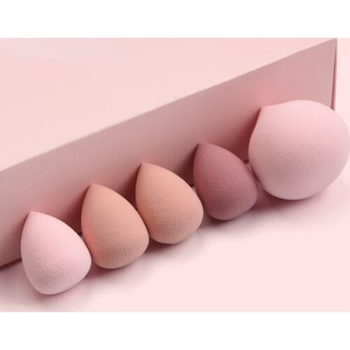 5Pcs Makeup Sponge Set Blender Makeup Tools Beauty Cosmetics Puff Face Foundation Blending for Liquid Cream and Powder New