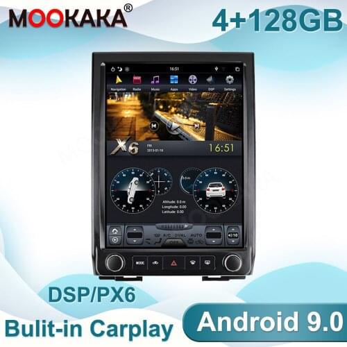 6+128G Android 10 For Ford Conqueror 2015-2017 Car GPS Navigation Car Multimedia Player Auto Radio Tape Recorder Stereo Headunit